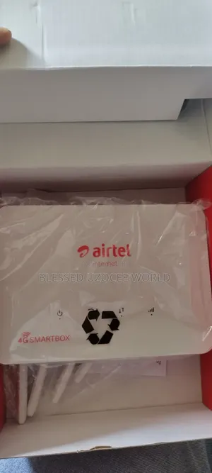 4g Lte Universal Sim Airtel Smartbox M30 Router + Battery