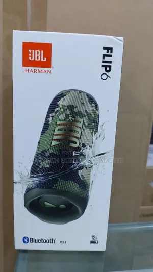 JBL Flip 6 Bluetooth Speaker Camo Color