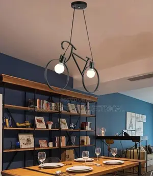 Bicycle Vintage Chandelier Decor Light