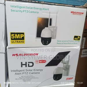 Solar Powered CCTV Camera With Two Way Audio and Motion