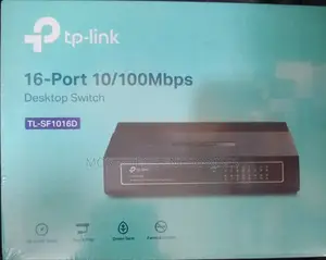 Tp-Link 16-Port 10/100 MBPS Desktop Switch.
