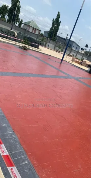 Striking Stamped Concrete Flooring