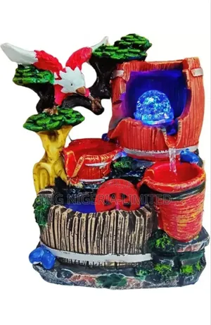 Carve Crafts Resin Desktop Water Fountain Home Decor