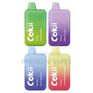 0mg Cokii Bar Disposable Vape 6000 Puffs (Zero Nicotine)