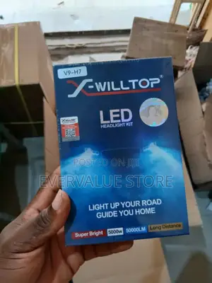 V9-H7 X-Willtop 5000wats Led Headlights Wholesale and Retail