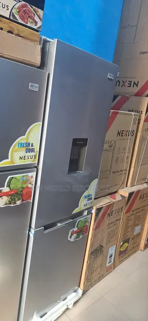 New Nexus Bottom Freezer Double Door Fridge (315l) Fast Cool