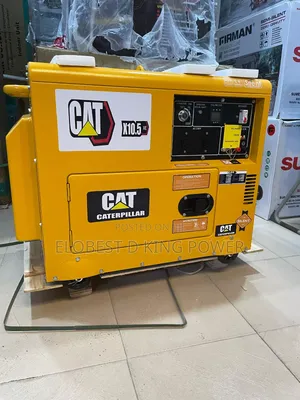Original 10.5kva Cat Diesel Soundproof Generator 100% Copper