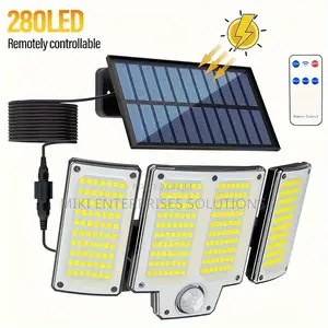280 Led Outdoor Solar Lights With Motion Sensor