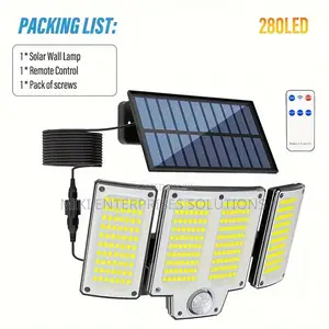 280 Led Outdoor Solar Lights With Motion Sensor