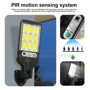 Solar Motion Sensor Lights With Remote Controller