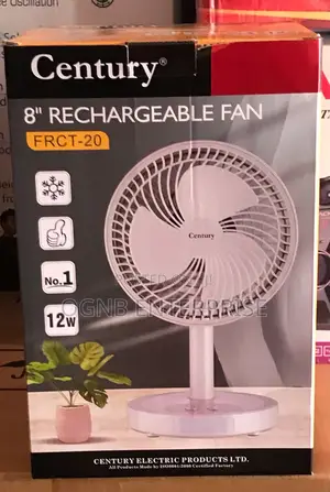 Century 8 Inches Rechargeable Fan