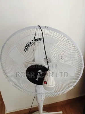 Solar Rechargeable Fan With Panel 16inches