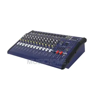 12 Channels Powered Mixer Amplifier With Usb Bluetooth
