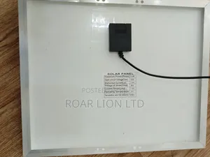 Solar Rechargeable Fan With Panel 16inches