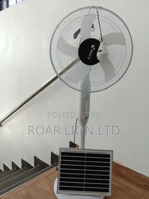 Solar Rechargeable Fan 16inches