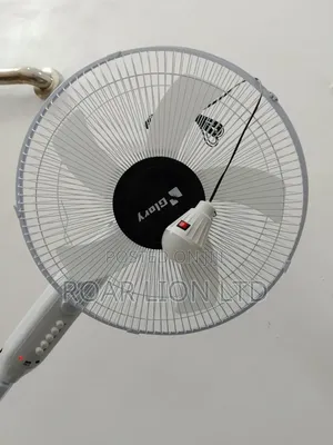 Solar Rechargeable Fan With Panel 16inches