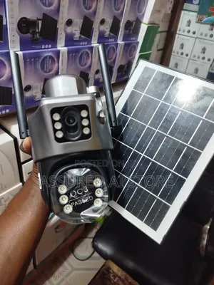 Solar 4g Double Lense Camera