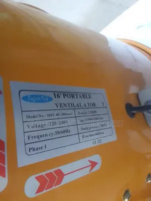 16" Portable Ventilalator