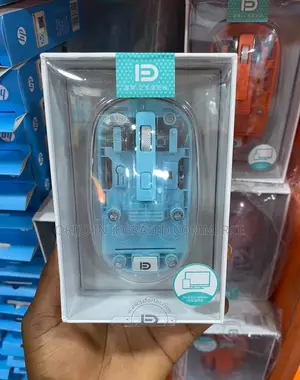 Fashion Wireless Mouse Transparent E618d