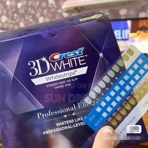 Available! Crest 3d White Teeth Whitening Strips Gift
