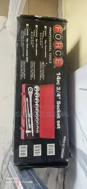 Force 3/4 Socket Set