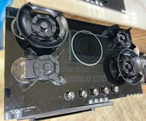 4 Gas and 1 Electric Flip Up