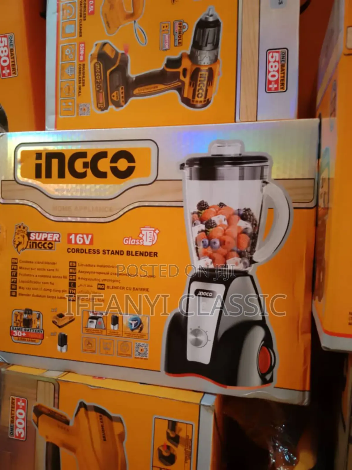Cordless Stand Blender