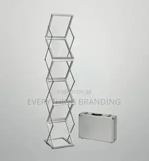Exhibition Brochure Rack Stand for Offices Events Showrooms