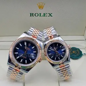 Rolex Quality Luxury Couple Chain Strap Wristwatch