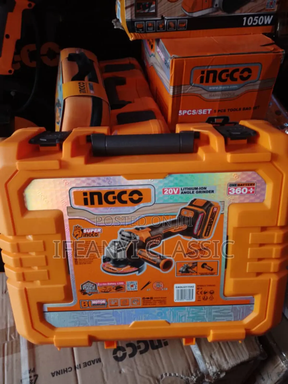 20v Angle Grinder