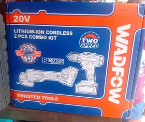 Wadfow Lithium-Ion Cordless 2 PCS Combo Kit