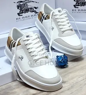 Burberry White Shoes