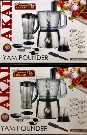3 Liters Yam Pounder
