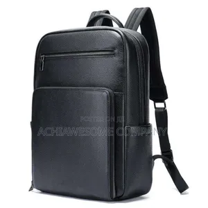 Real Leather Backpack