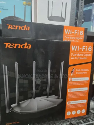 Tenda Wi-fi Dual Band Gigabit Wi-fi 6 Router