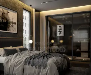 Bedroom and Bathroom Interior
