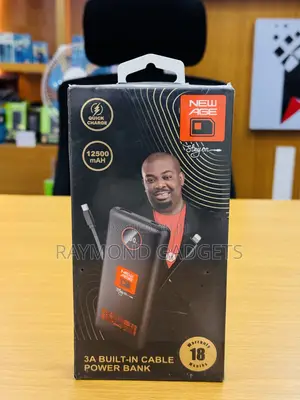 New Age J153 Power Bank – 12500mah | 3a Quick Charge