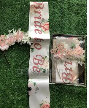 Bride to Be Sash and Crown