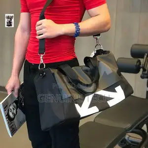 *Off-white Duffel Bag