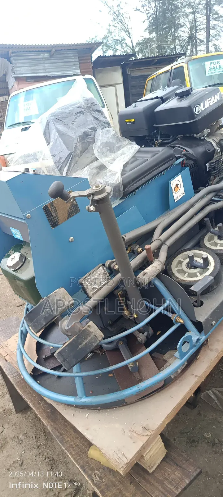 Ride on Trowel Machine