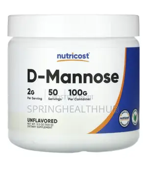 Nutricost Pure D-Mannose Powder 2000mg Uti Exp 11/2026