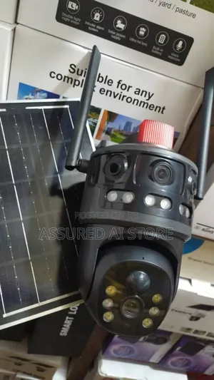 Solar 4g PTZ Camera 3 Lens V380app