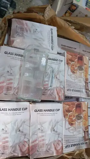 Glass Cup With Cover Straw(Bulk)