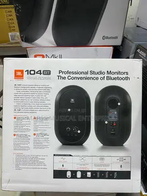 JBL 104-Bt Compact Desktop Reference Monitors