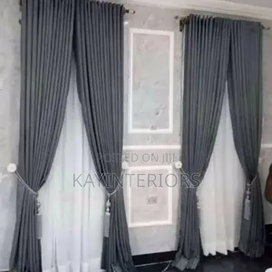 Gray Turkish Designs Curtains
