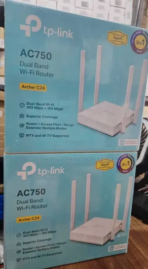 Tp-link Ac750 Dual Band Wi-fi Router Archer C24