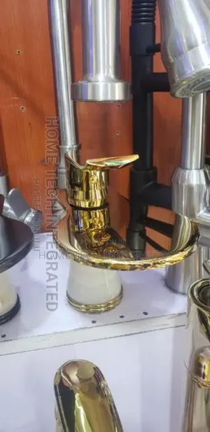 New Design Golden Basin Mixer