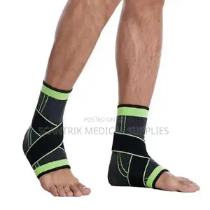 Ankle Brace Foot Sleeve Binding Straps