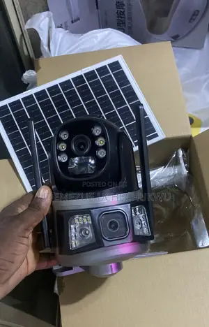 Triple Camera Solar PTZ Camera