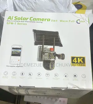 4 Face CCTV Solar PTZ Camera With 5g